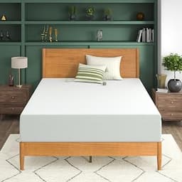 Zinus 12 Inch Green Tea Memory Foam Mattress, Queen, Fiberglass Free, Patente...